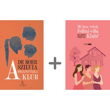 De Boer Szilvia: Fellini-villa Klub regények különleges ajánlat